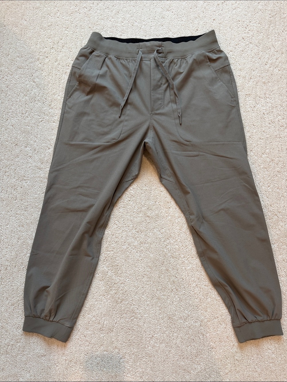 lululemon athletica Taupe Jogger Sweatpants